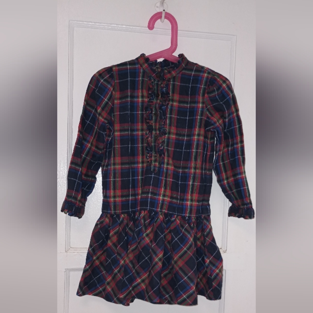 Ralph Lauren 4/4T plaid dress